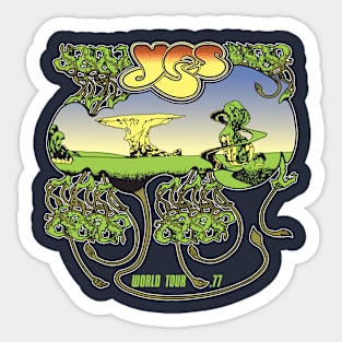 Yes - Dark Sticker